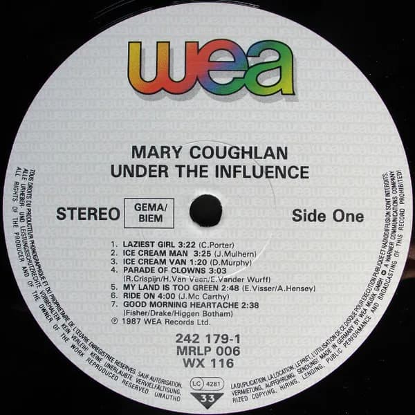 Mary Coughlan — Under The Influence