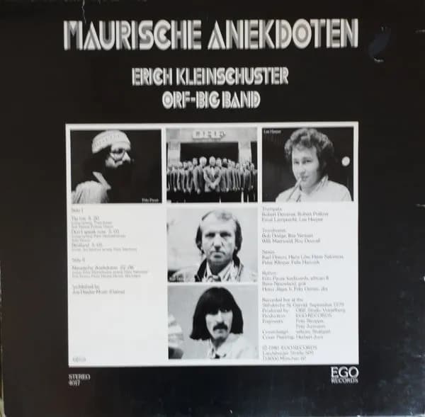 Erich Kleinschuster - ORF Big Band — Maurische Anekdoten