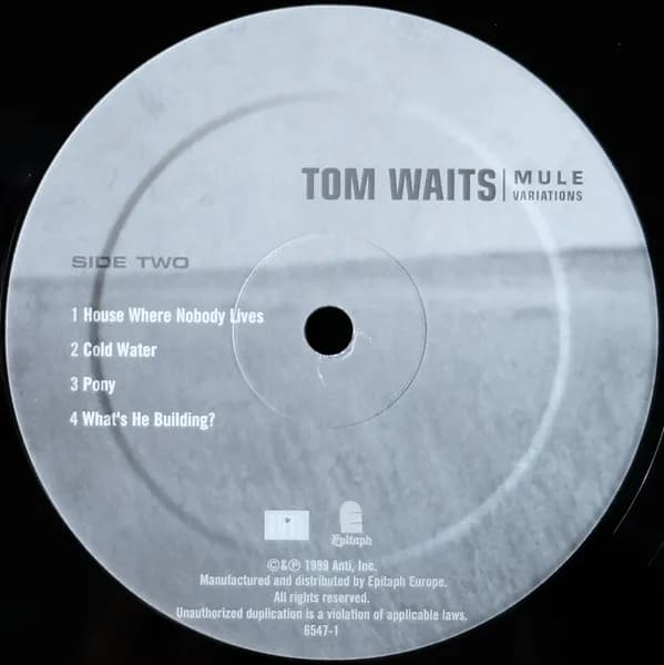 Tom Waits — Mule Variations