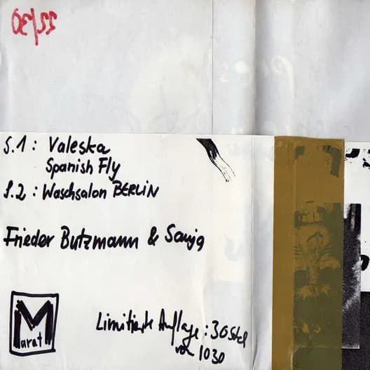 Frieder Butzmann & Sanja (2) — Valeska / Waschsalon Berlin