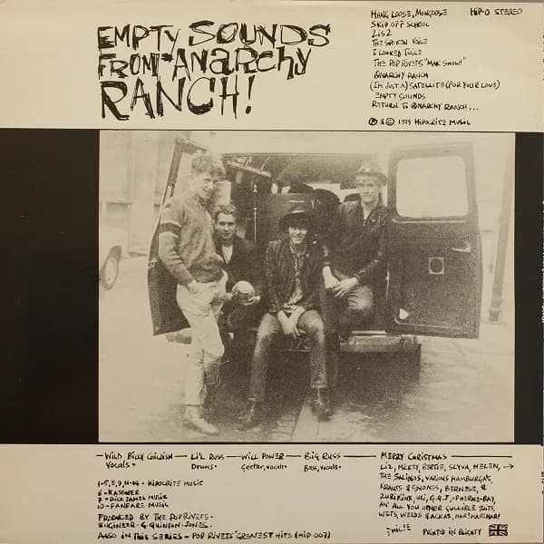The Pop Rivets — Empty Sounds From Anarchy Ranch!