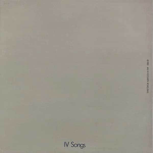In Camera — IV Songs
