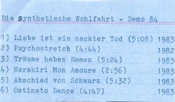 Die Synthetische Wohlfahrt — Demo 84