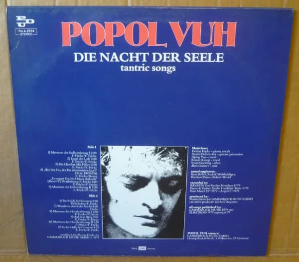 Popol Vuh — Die Nacht Der Seele - Tantric Songs