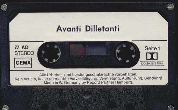 Avanti Dilettanti — Avanti Dilettanti