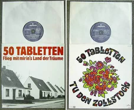 50 Tabletten — Tu Den Zollstock / Flieg Mit Mir Ins Land Der Träume
