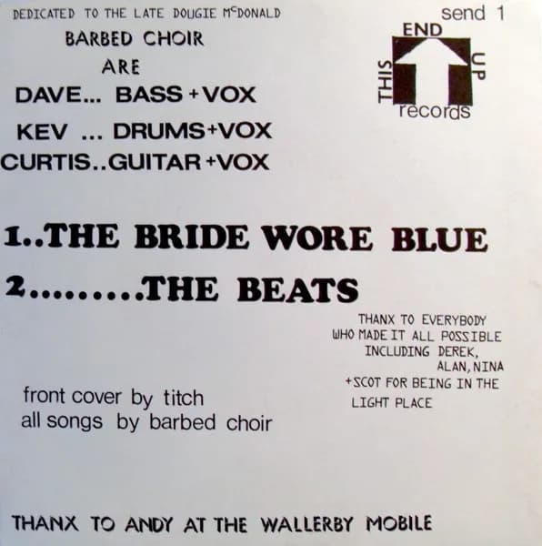Barbed Choir — The Bride Wore Blue