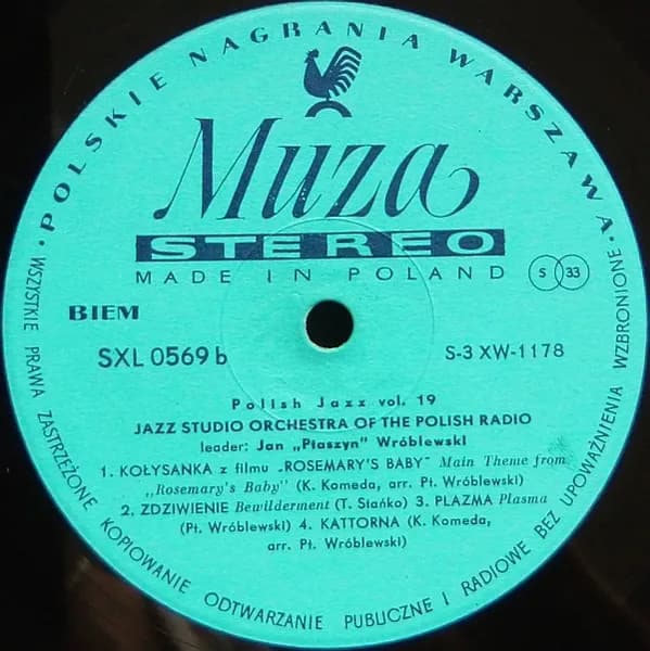 Studio Jazzowe Polskiego Radia — Jazz Studio Orchestra Of The Polish Radio
