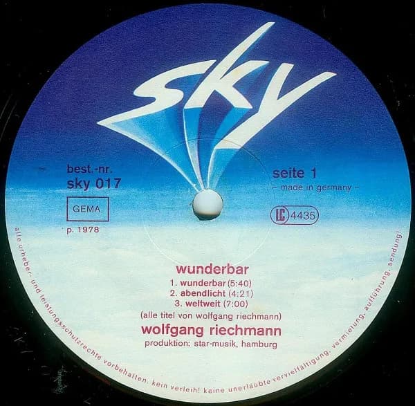 Wolfgang Riechmann — Wunderbar