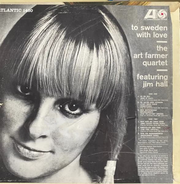 Art Farmer Quartet Featuring Jim Hall — To Sweden With Love
