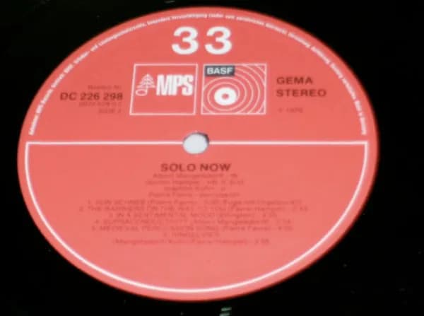 Albert Mangelsdorff, Pierre Favre, Joachim Kühn, Gunter Hampel — Solo Now