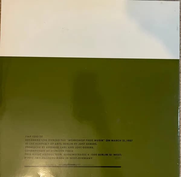 Rüdiger Carl — Zwei Quintette - Two Compositions By Rüdiger Carl