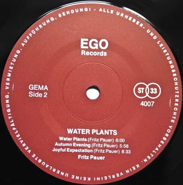Fritz Pauer — Water Plants