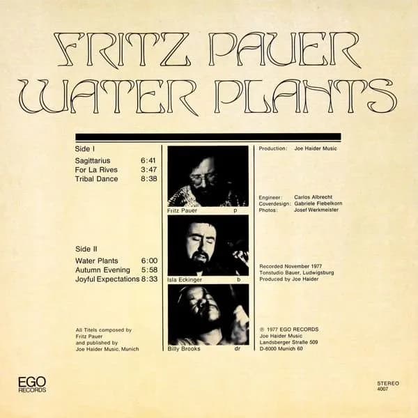 Fritz Pauer — Water Plants