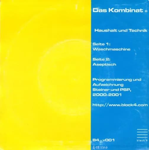 Das Kombinat — Haushalt Und Technik