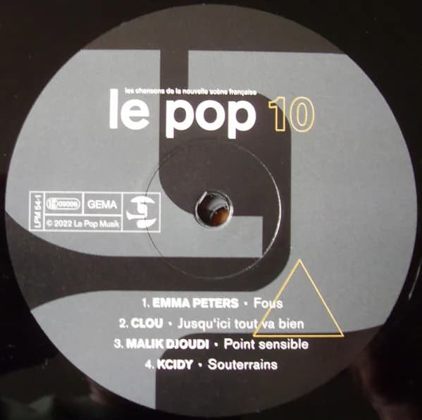 Various — Le Pop 10 (Les Chansons De La Nouvelle Scène Française)