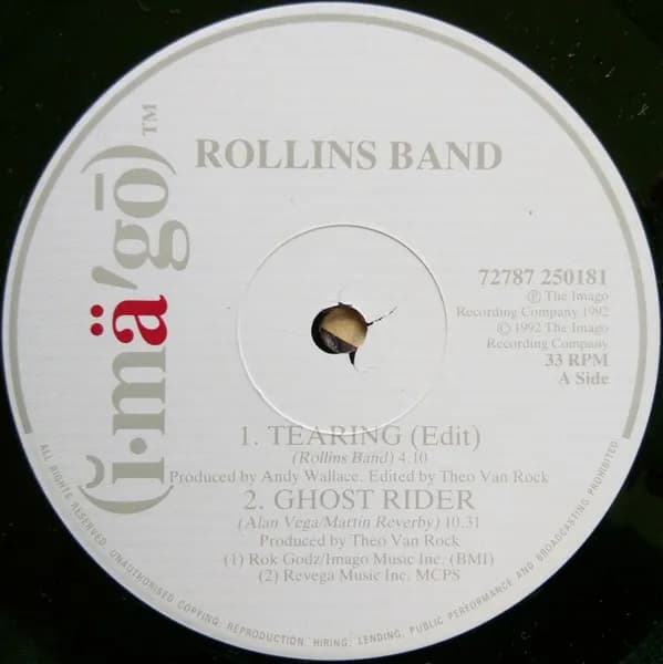 Rollins Band — Tearing