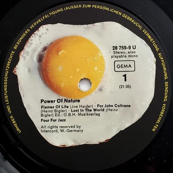 Four For Jazz — Power Of Nature