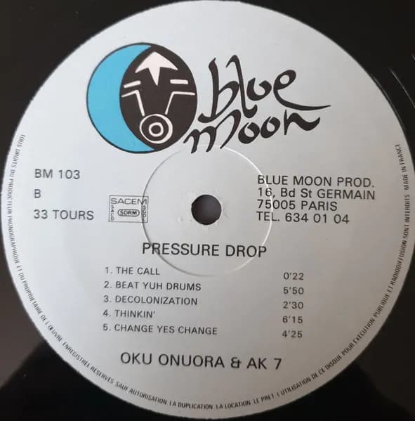Oku Onuora & AK7 — Pressure Drop