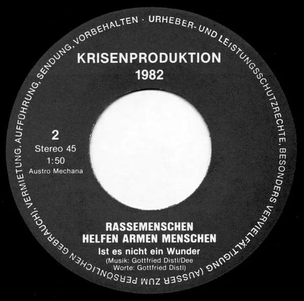 Rassemenschen Helfen Armen Menschen — Die Ballade Von Der Peripherie / Ist Es Nicht Ein Wunder