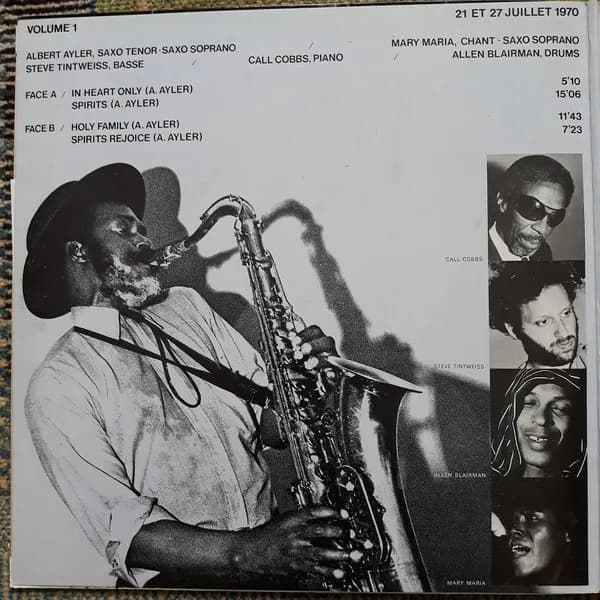 Albert Ayler — Nuits De La Fondation Maeght