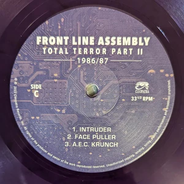 Front Line Assembly — Total Terror - Part II 1986\87