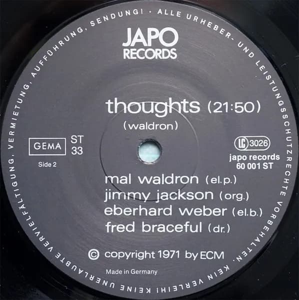Mal Waldron — The Call