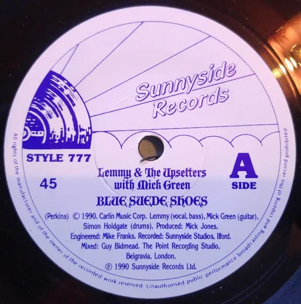 Lemmy & The Upsetters With Mick Green — Blue Suede Shoes