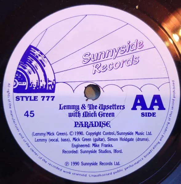 Lemmy & The Upsetters With Mick Green — Blue Suede Shoes