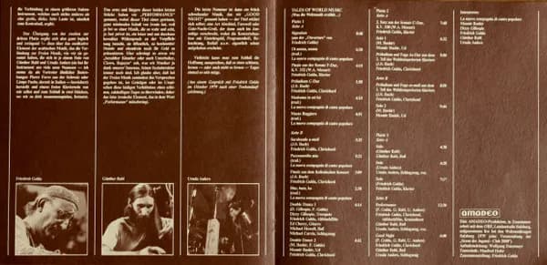Friedrich Gulda — Tales Of World Music (Was Die Weltmusik Erzählt...)