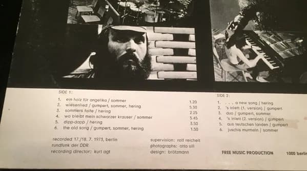 Gumpert-Sommer-Duo Plus Manfred Hering — The Old Song