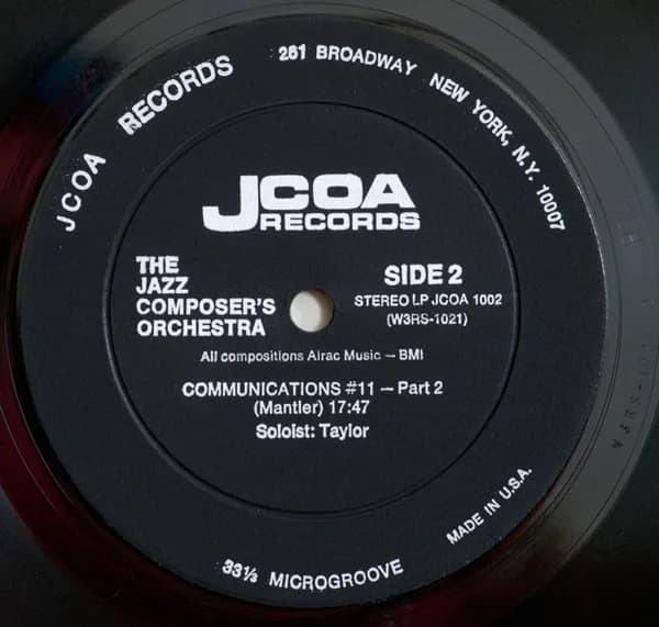 The Jazz Composer's Orchestra — The Jazz Composer's Orchestra
