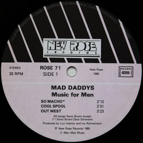 Mad Daddys — Music For Men