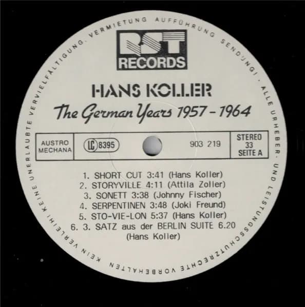 Hans Koller — The German Years 1957-1964