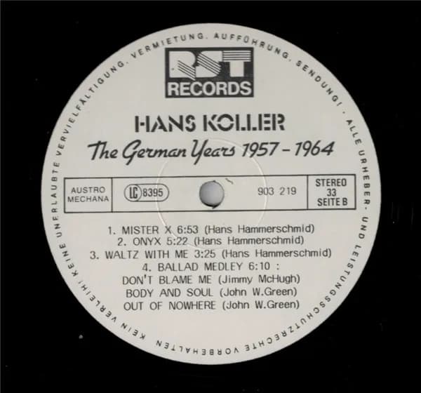 Hans Koller — The German Years 1957-1964
