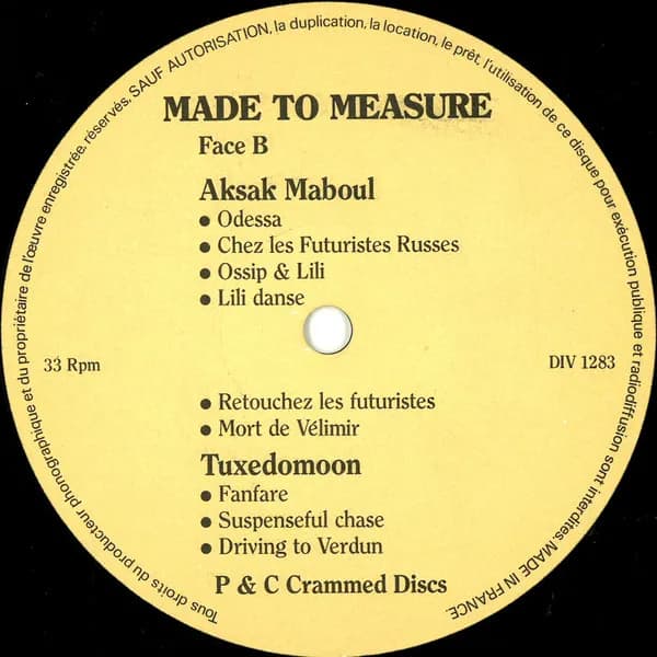 Various — Made To Measure Vol. 1