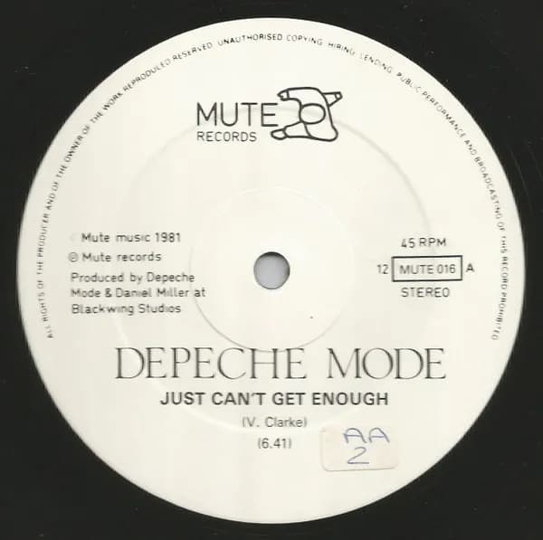 Depeche Mode — Just Can't Get Enough (Schizo Mix)