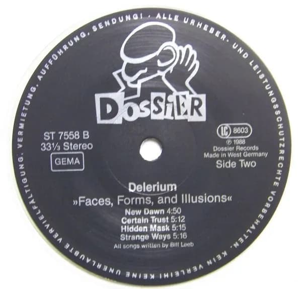 Delerium — Faces, Forms, And Illusions