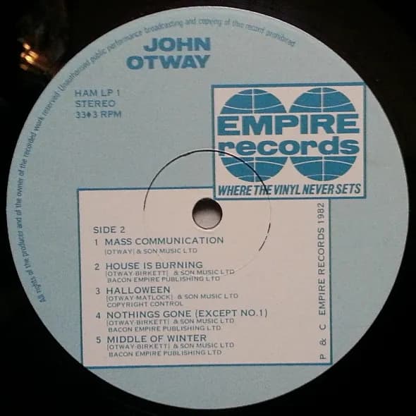 John Otway — All Balls & No Willy