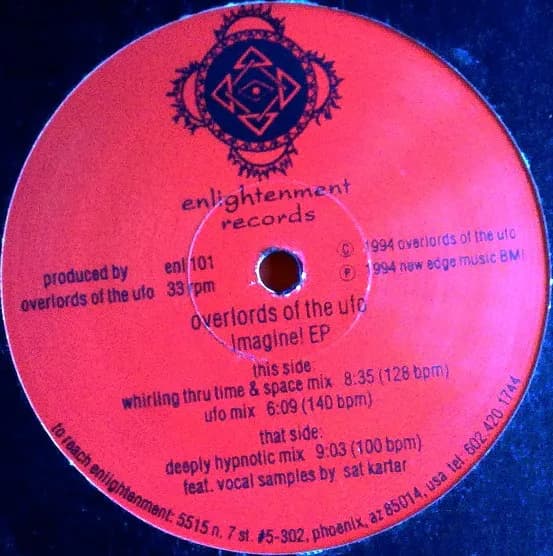 Overlords Of The UFO — Imagine! EP