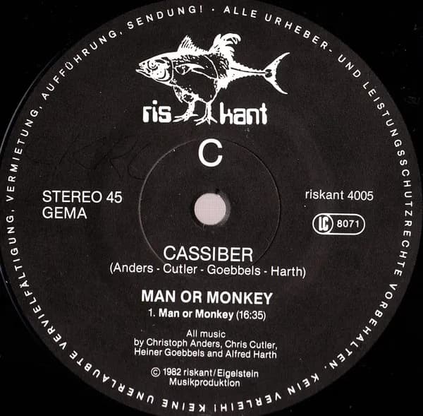 Cassiber — Man Or Monkey