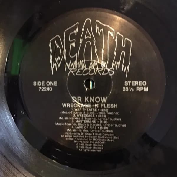 Dr. Know (3) — Wreckage In Flesh