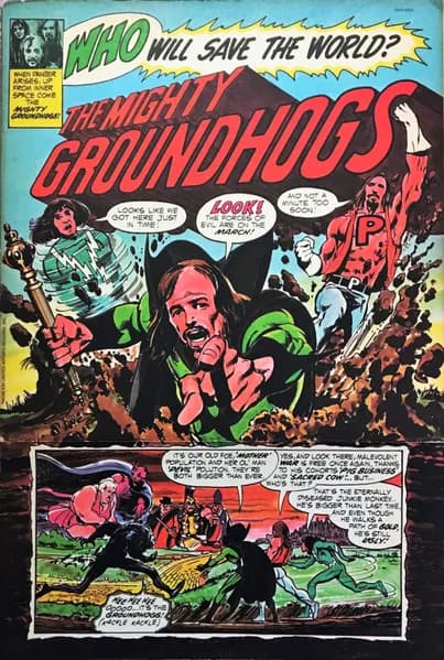 The Groundhogs — Who Will Save The World?—The Mighty Groundhogs