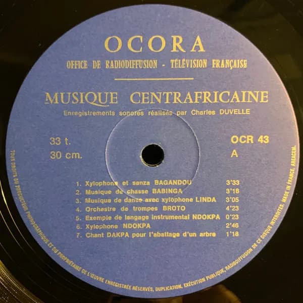 Various — Musique Centrafricaine