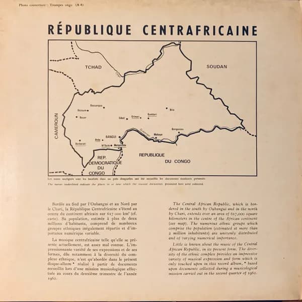 Various — Musique Centrafricaine