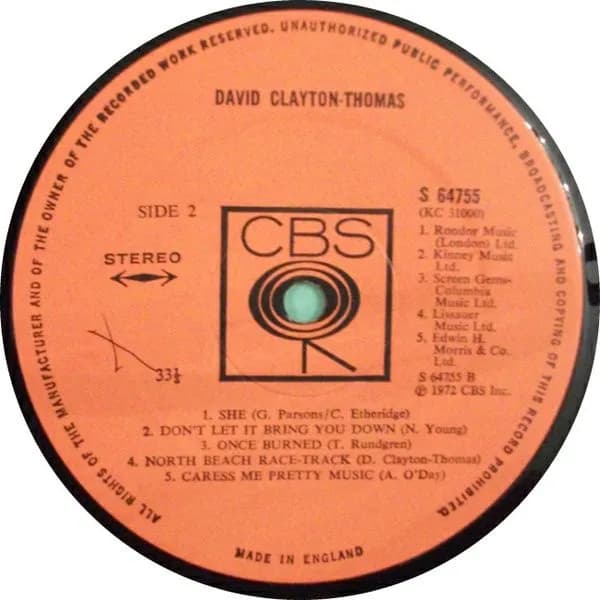 David Clayton-Thomas — David Clayton-Thomas
