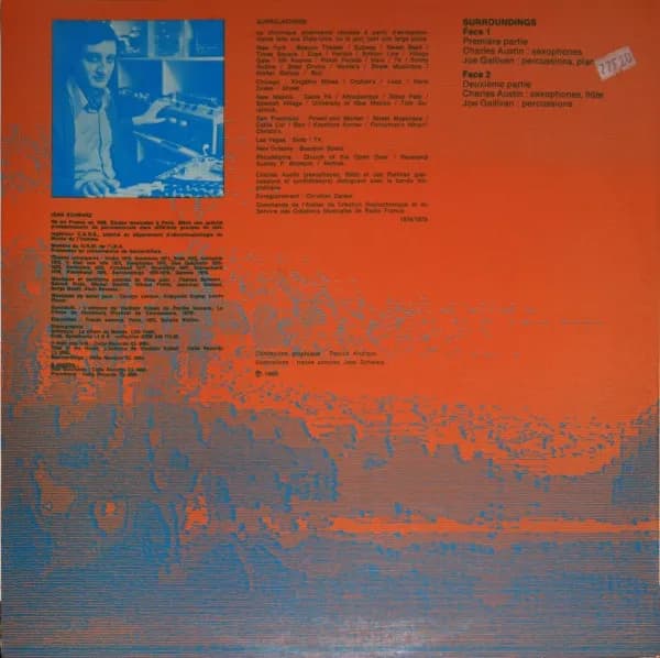 Jean Schwarz — Surroundings