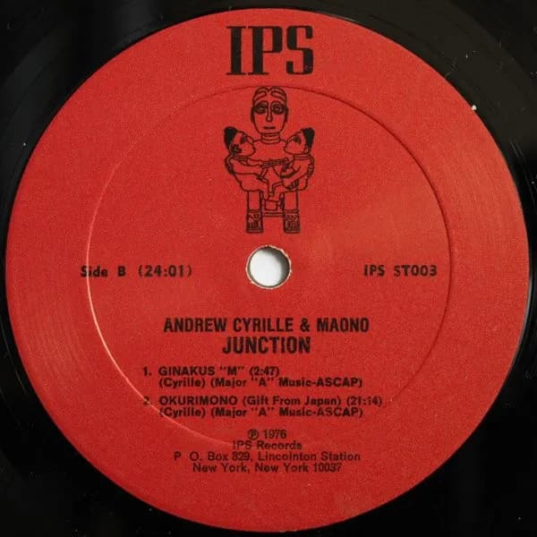 Andrew Cyrille & Maono With David S. Ware, Ted Daniel, Lisle Atkinson — Junction
