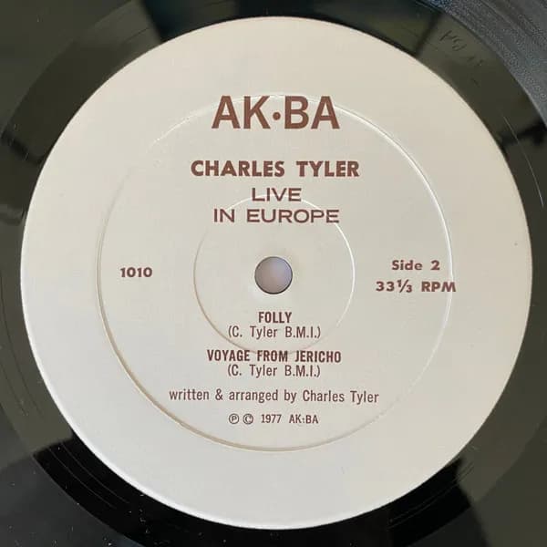 Charles Tyler — Live In Europe: Jazz Festival Umea