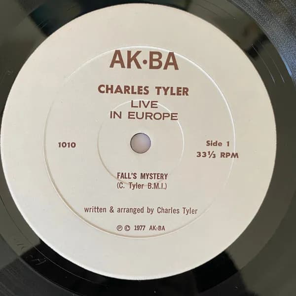 Charles Tyler — Live In Europe: Jazz Festival Umea